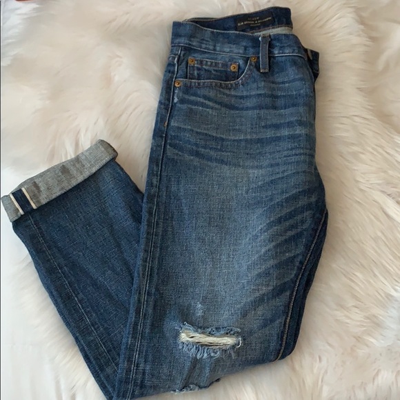 J. Crew Denim - J. Crew Blue Boyfriend Jeans